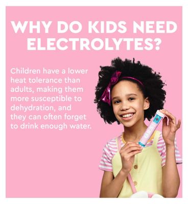 O.R.S Hydration For Kids, Natural Strawberry Electrolyte Tablets For Everyday Hydration And Wellness - 24 Tablets