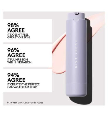 Fenty Skin Hydra Vizor Mini Broad Spectrum Mineral SPF 30 Sunscreen Moisturizer with Niacinamide + Kalahari Melon 30ml