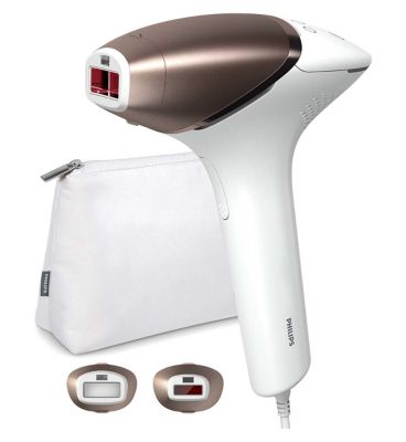 Philips Lumea 8000 Series, IPL Hair Removal Device, SenseIQ Technology, 2 Attachments for Body and Face, BRI945/00