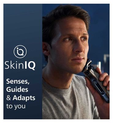 Philips Series 7000 Wet & Dry Electric Shaver with Pop-up Trimmer, Travel Case, Charging Stand, App & LED Display – S7887/35.