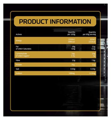 Healthspan Elite All Blacks Vegan Protein Bar Salted Choc Caramel - 60g