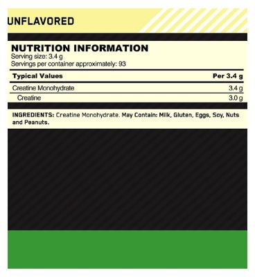 Optimum Nutrition Micronised Creatine - 317g