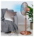 Tower &nbsp;16"Pedestal Cooling Fan in Copper and 3 Speeds