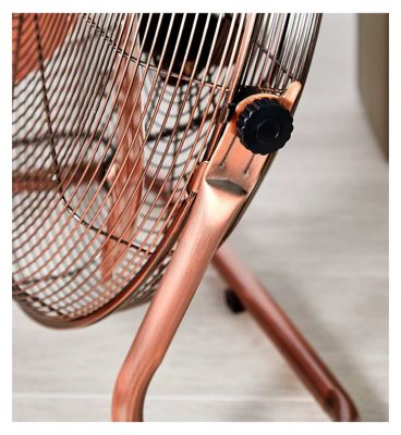 Tower&nbsp;18" Metal High Speed Velocity Floor Fan in Copper