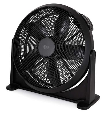 Black & Decker &nbsp;20” High Velocity Air Circulator Cooling Floor Fan