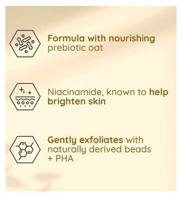 Aveeno Skin Renewal Wash Off Gentle Body Scrub 200ml