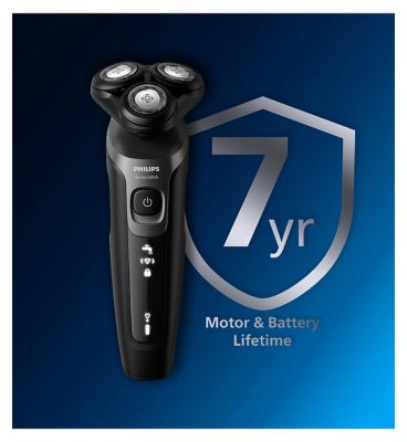 Philips Series 5000 Wet & Dry Men's Electric Shaver, Black - S5467/17