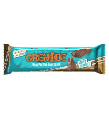 Grenade Chocolate Chip Salted Caramel Protein Bars - 4 x 60g
