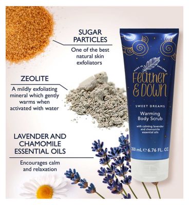 Feather & Down Warming Body Scrub 200ml