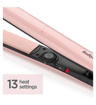 BaByliss Rose Blush 235 Hair Straightener