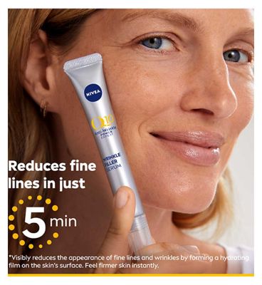 NIVEA Q10 Anti-Wrinkle Power Wrinkle Filler Serum with Bioxifill Peptides 15ml