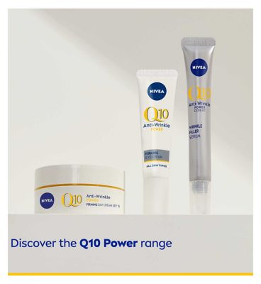 NIVEA Q10 Anti-Wrinkle Power Wrinkle Filler Serum with Bioxifill Peptides 15ml