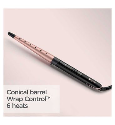 BaByliss Rose Quartz Conical Wand