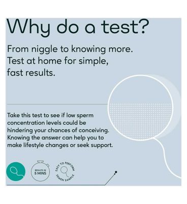 MyHealthChecked Sperm Concentration Rapid Test