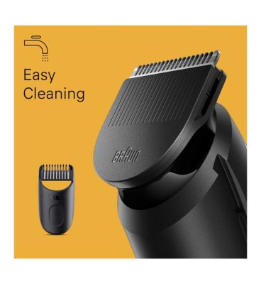 Braun Beard Trimmer Series 3 BT3400, Electric Beard Trimmer For Men, With Ultra-Sharp Blade, & 20 Length Settings