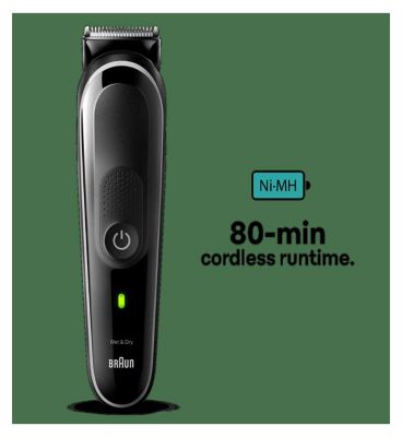 Braun All-In-One Style Kit Series 3 MGK3440, 8-in-1 Everyday Grooming Kit For Men
