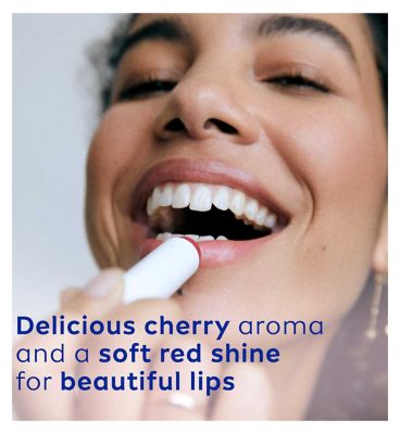 NIVEA Cherry Shine Lip Balm, 4.8g