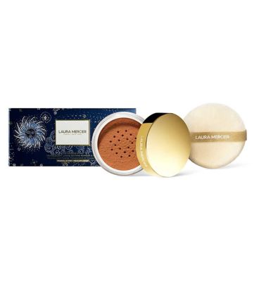 Laura Mercier The Guiding Star Translucent Loose Setting Powder & Puff - Medium Deep