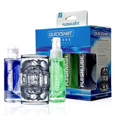 Fleshlight Quickshot Vantage Male Masturbator pack
