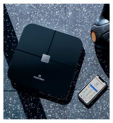 Noerden Sensori WiFi Smart Body Scale Black - 15 Measurements