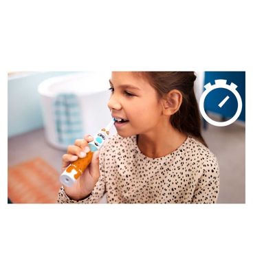 Philips Sonicare Electric Toothbrush for Kid, Design a Pet Edition - HX3601/01