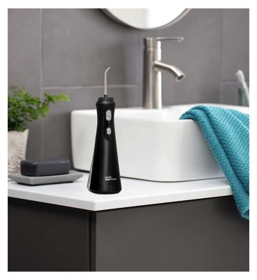 Waterpik Cordless Plus Water Flosser, Water Floss for Teeth,  WP-492UK Black