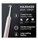 Oral-B Pro 1 Cross Action Electric Toothbrush - Pink