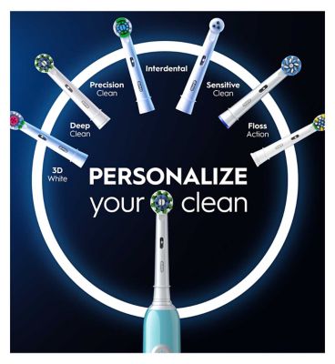Oral-B Pro 1 Cross Action Electric Toothbrush - Blue