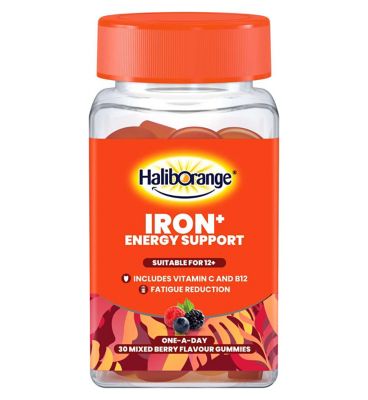 Haliborange Iron & Energy Support - 30 Gummies
