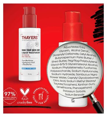 Thayers Soak Your Skin Deeply Moisturising Cream 75ml