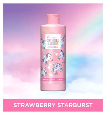 Baylis & Harding Beauticology Sparkle & Shine Strawberry Starburst Bubble Bath 500ml
