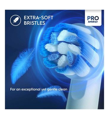 Oral-B Pro Junior Electric Toothbrush, 1 Frozen Handle, 1 Toothbrush Head, Designed By Braun, For Ages 6+