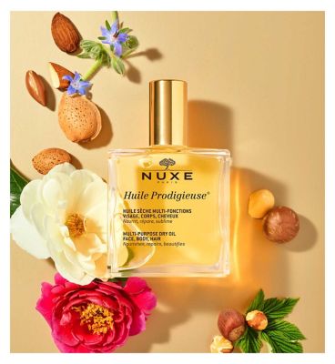 NUXE Huile Prodigieuse® Multi-Purpose Dry Oil for Face, Body and Hair 50ml