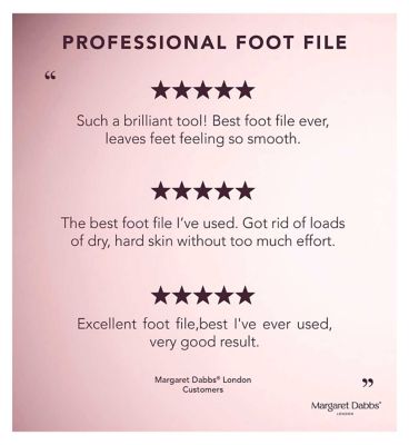 Margaret Dabbs London Professional Foot File + 2 Replacement Pads