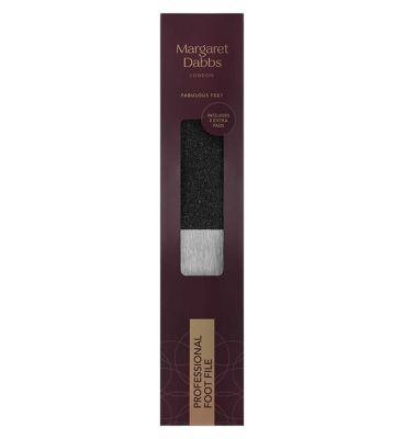 Margaret Dabbs London Professional Foot File + 2 Replacement Pads