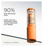 RoC Multi Correxion Revive + Glow Eye Balm, Vitamin C + Peptide, Dark Circles Reduction, 4g