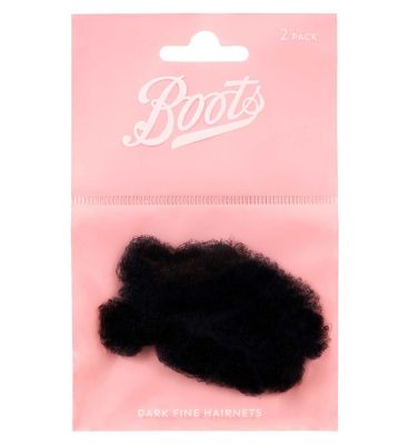 Boots Dark Fine Hairnets 2s