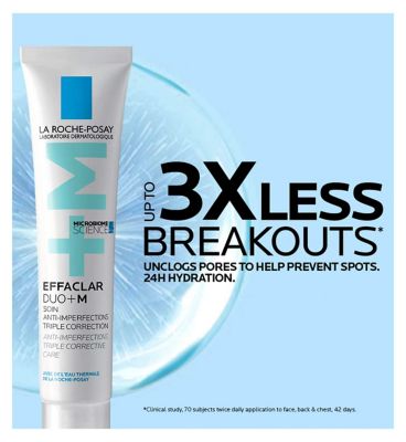 La Roche-Posay Effaclar Duo+M: Anti-Breakout Corrective Gel Moisturiser 40ml