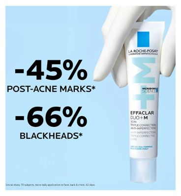 La Roche-Posay Effaclar Duo+M: Anti-Breakout Corrective Gel Moisturiser 40ml