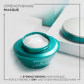 Kérastase Resistance Strengthening & Healing Mask, For Over-Stressed & Very Damaged Hair, With Fibra-Kap 200ml