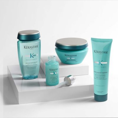 Kérastase Resistance, Conditioning Leave-In Scalp & Hair Serum, For Long Hair, With Ceramides, Sérum Extentioniste, 50ml