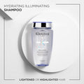 Kérastase Blond Absolu, Hydrating Illuminating Shampoo, For Highlighted and Grey Hair, With Hyaluronic Acid, Bain Lumiere 250ml