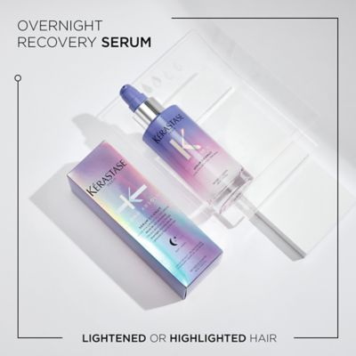 Kérastase Blond Absolu, Leave-In Hair Serum, Overnight Treatment, For Highlighted Hair, With Hyaluronic Acid 90ml