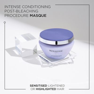 Kérastase Blond Absolu, Intense Conditioning Hair Mask, For Sensitised Lightened or Highlighted Hair With Hyaluronic Acid 200ml