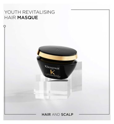Kérastase Chronologiste, Youth Revitalising Hair Mask, For Hair and Scalp, With Hyaluronic Acid, Abyssine & Vitamin E, 200ml