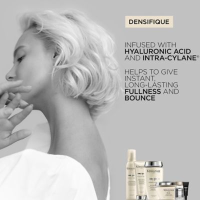 Kérastase Densifique Homme, Hair Density Programme for Men, Scalp Treatment for Thinning Hair, Cure Densifique, 30x6ml