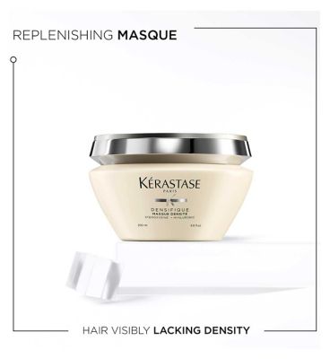 Kérastase Densifique Femme, Thickening & Volumising Hair Mask, For Fine & Limp Hair, With Hyaluronic Acid & Ceramides, 200ml