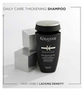 Kérastase Densifique Homme, Thickening & Volumising Shampoo, For Fine Hair, With Biotin & Taurine, Bain Densité, 250ml