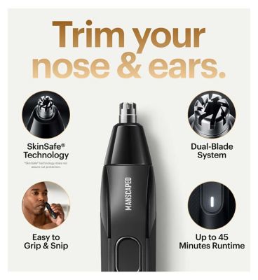 The Weed Whacker 2.0, Ear & Nose Hair Trimmer, SkinSafe Electric Shaver