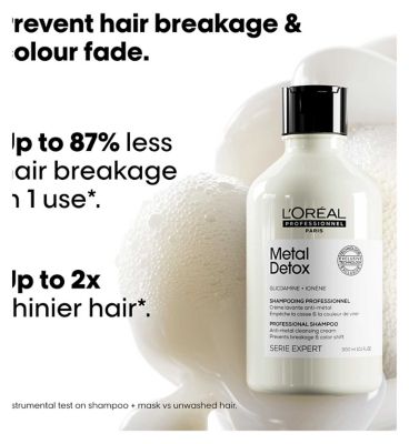 L'Oréal Professionnel Serie Expert Metal Detox Shampoo To Help Prevent Hair Breakage 300ml